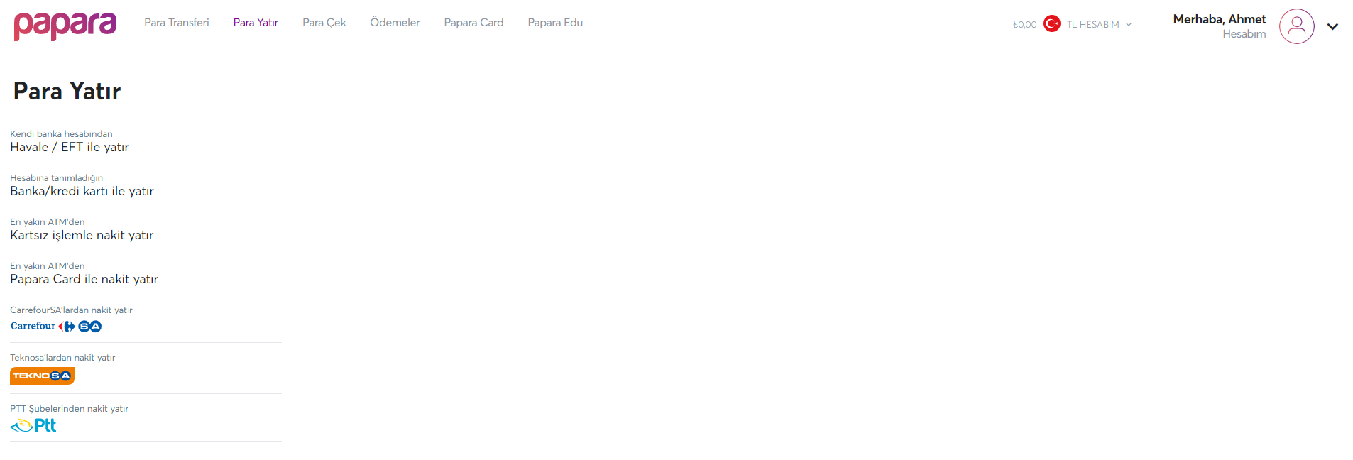 Papara Temassız Ödeme Nasıl Yapılır
