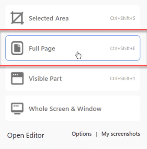 Windows 11 de Kayan Ekran Görüntüsü Nasıl Alınır