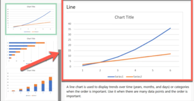 Excel de İki Grafik birleştirme