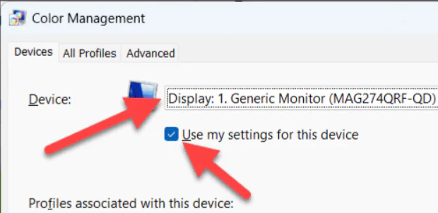 Windows 11'e ICC Profili Nasıl Kurulur