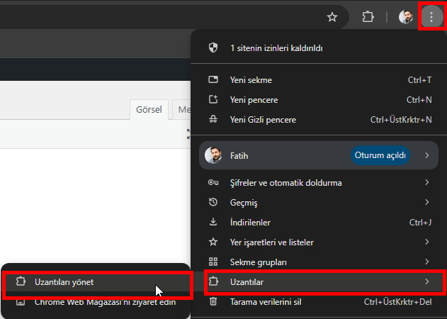 Chrome STATUS_ACCESS_VIOLATION Hatası