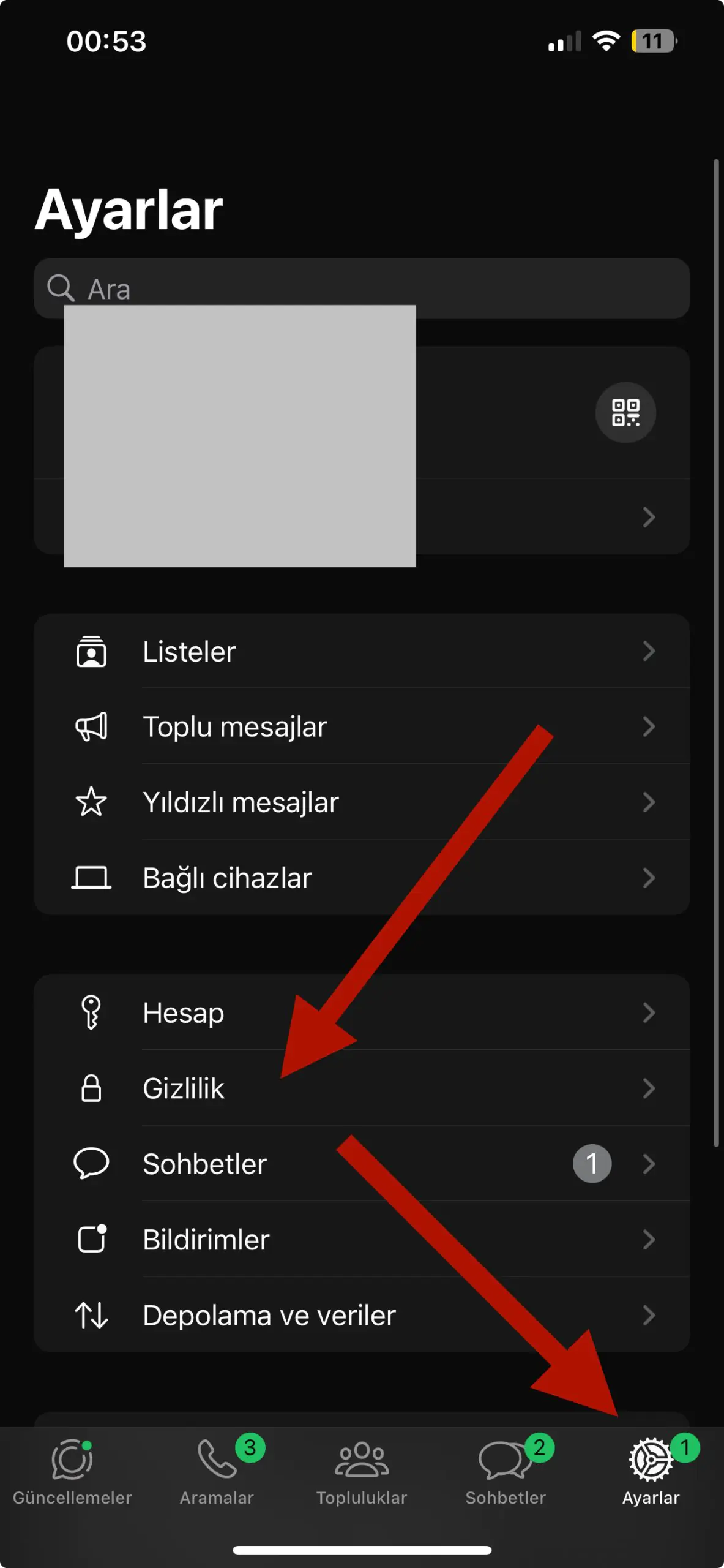 WhatsApp görüntülü görüşme