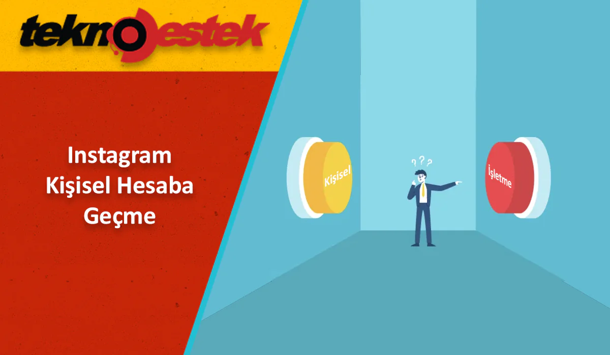 Instagram Kişisel Hesaba Nasıl Geçilir