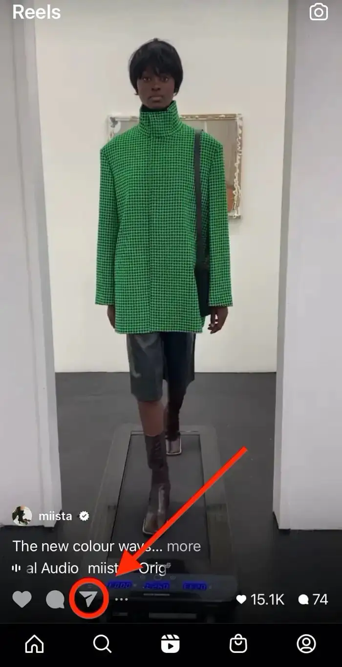 Instagram Reels Videolarını Paylaşma