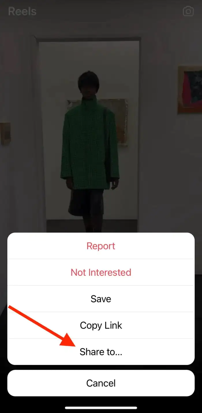 Instagram Reels Videolarını Paylaşma