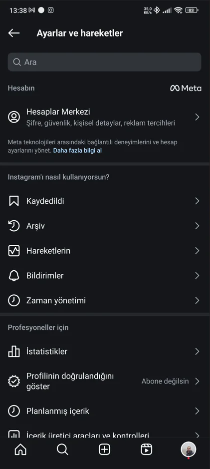 Instagram Uyku Modu Nedir