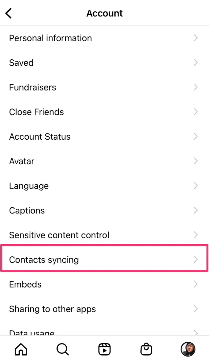 Instagram ile Telefon Rehberinizi Senkronize Etme