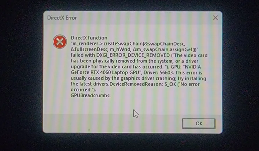 Laptopta GPU Çıkarıldı Hatası Nedir
