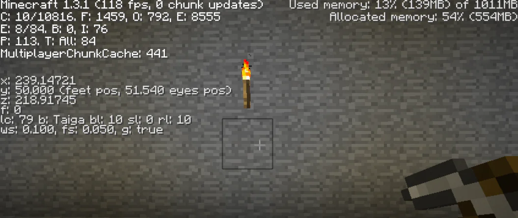 Minecraft kısayolları