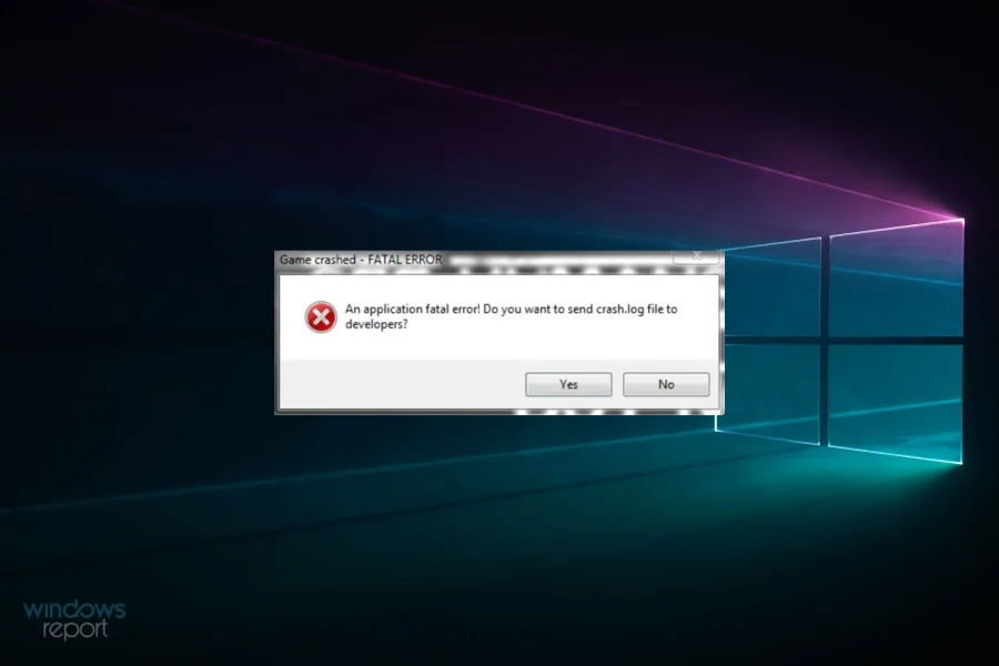 Bilgisayar veya oyun konsolu ekranında, oyun oynarken aniden donma veya kilitlenme sorununu gösteren bir görsel.