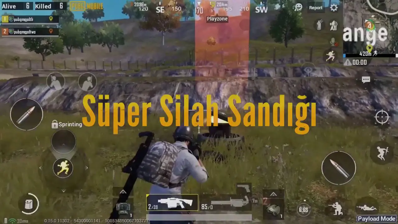 Pubg Mobile Ağır Silah Modu