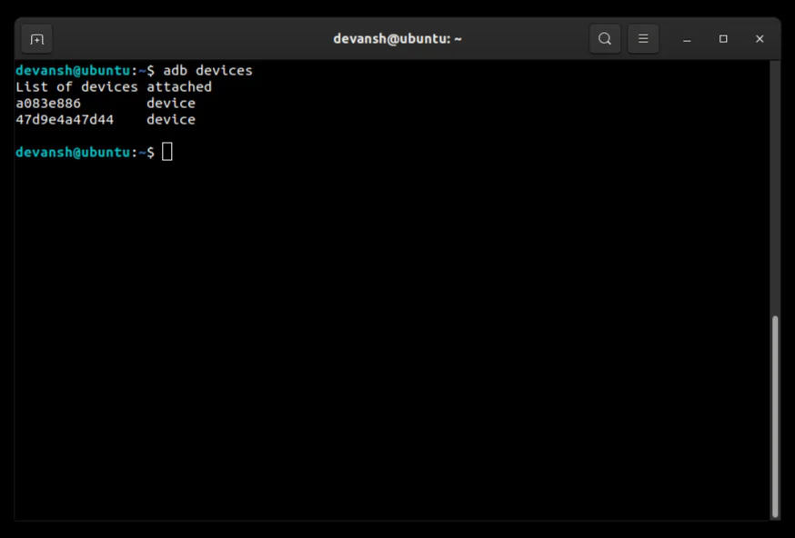 Scrcpy ile Android Ekranını Bilgisayara Yansıtma