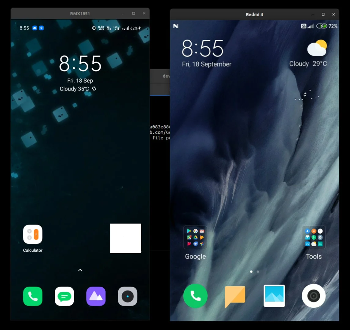 Scrcpy ile Android Ekranını Bilgisayar Yansıtma