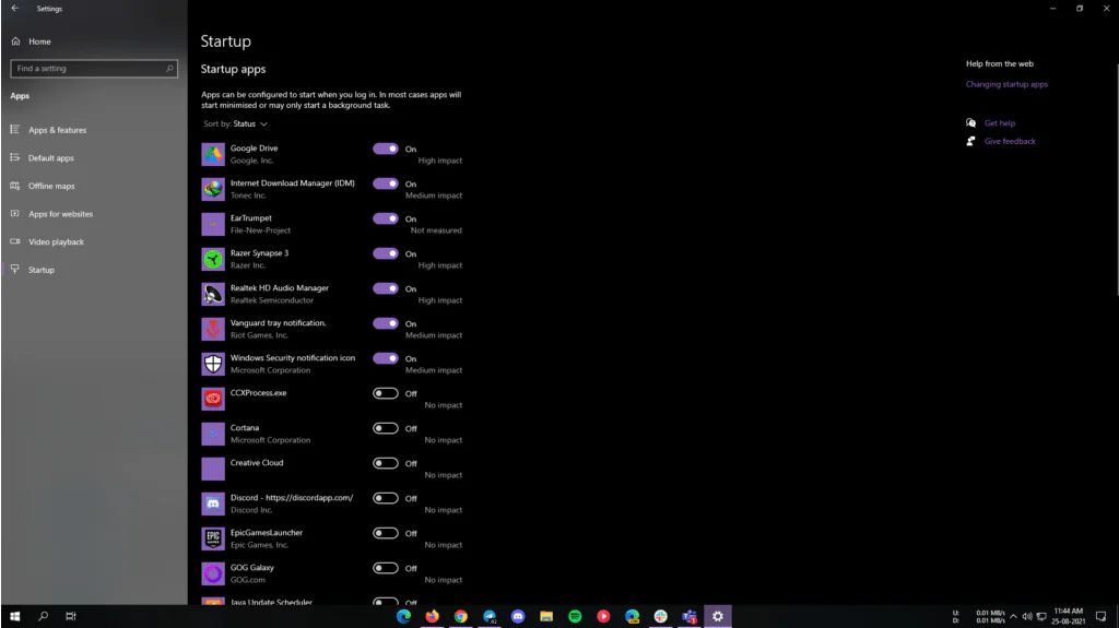 Windows 11 Başlangıç ​​Programları Nasıl Devre Dışı Bırakılır