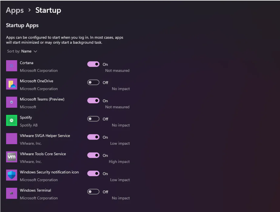 Windows 11 Başlangıç ​​Programları Nasıl Devre Dışı Bırakılır
