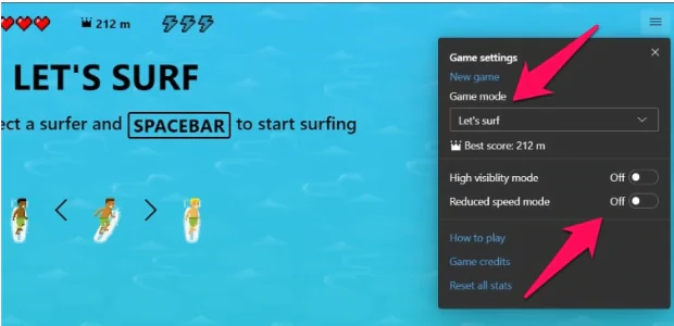 Microsoft Edge Surf Nasıl Oynanır