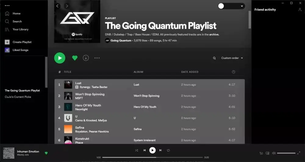 Spotify Çalma Listesi Birleştirme