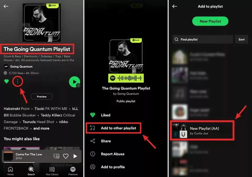 Spotify Çalma Listesi Birleştirme