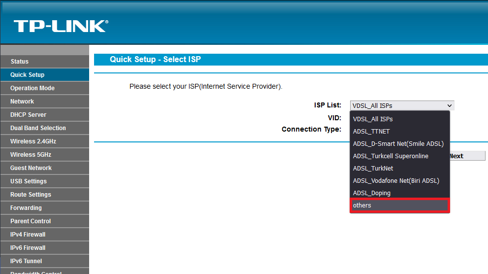 TP-Link TD-W9980 Modem Kurulumu