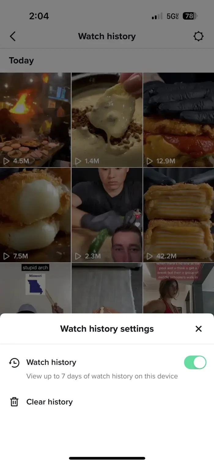 TikTok İzleme Geçmişini Görüntüleme ve Düzenleme