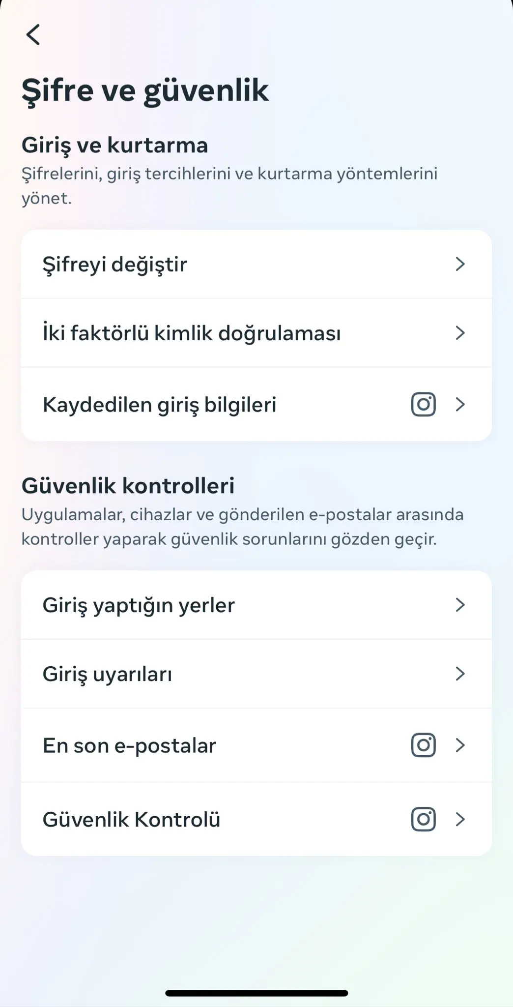 Başka bir cihazdan Instagram hesabını kaldırma