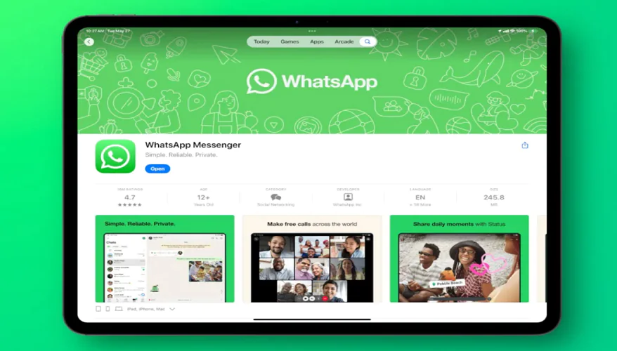WhatsApp iPad Uygulaması ile Tanışın