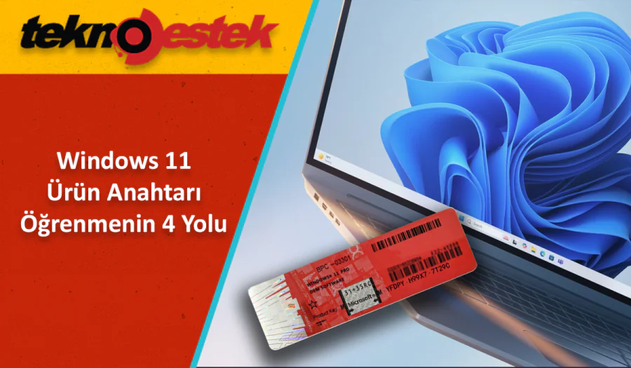Windows 11 Ürün Anahtarı Öğrenme