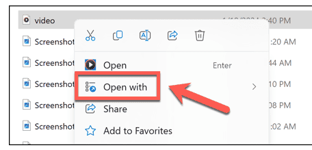 Windows 11’de MP4 Oynatma