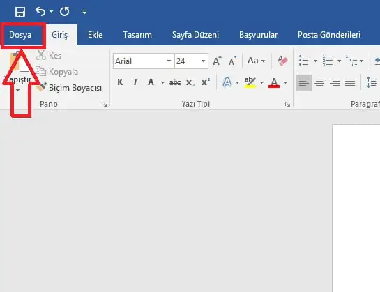 Word Belgesinin Bir Kısmını PDF'e Dönüştürme (Resimli Anlatım)