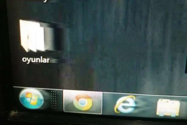 Bilgisayar ekranında gölge sorunu