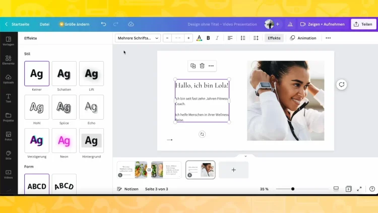 Canva Sunum Oluşturma