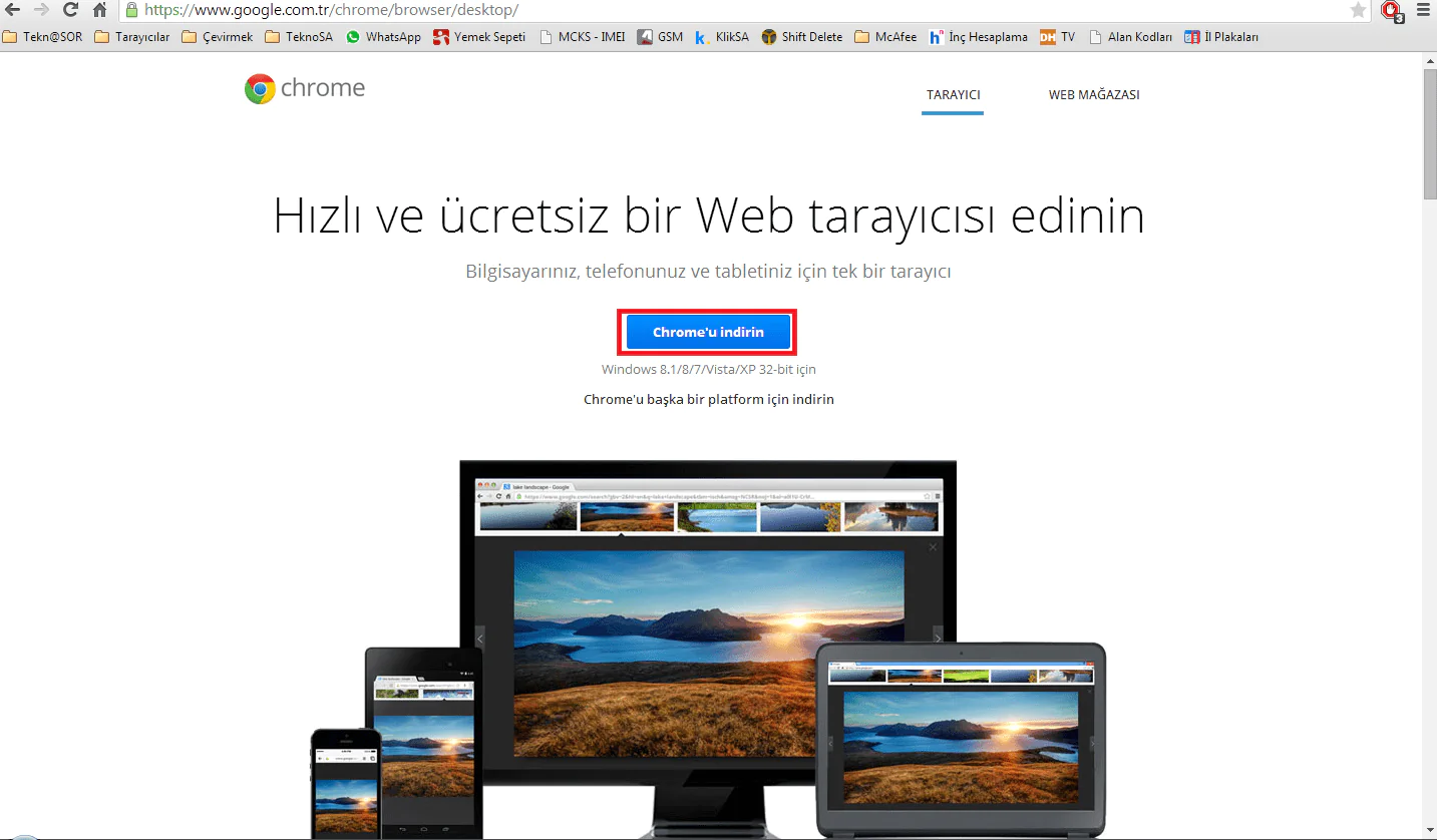 Google Chrome Nasıl Yüklenir