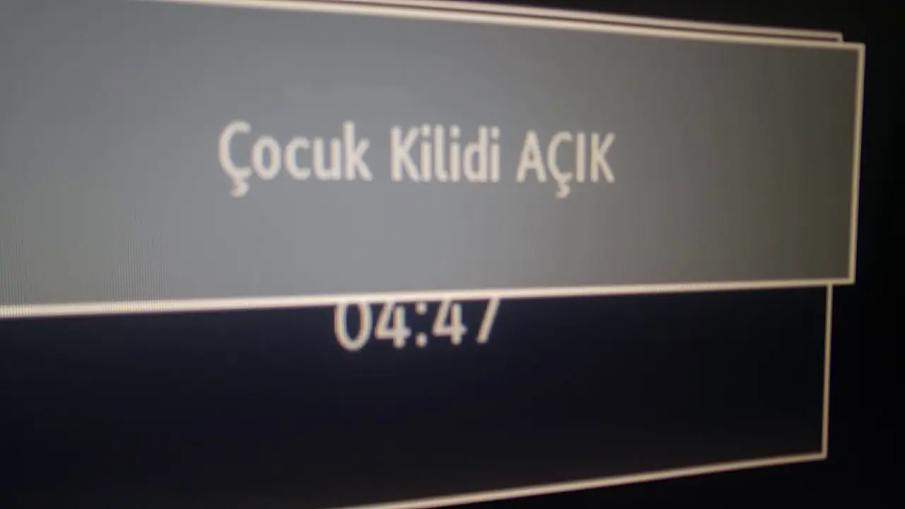 TV de Çocuk Kilidi Nasıl Açılır