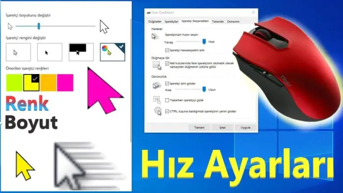 Windows 11'de fare hızlandırma