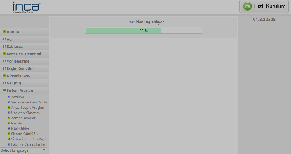 İnca IAP-700NR Router Kurulum
