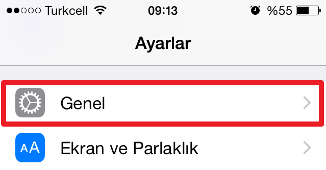 iPhone VPN Ayarı