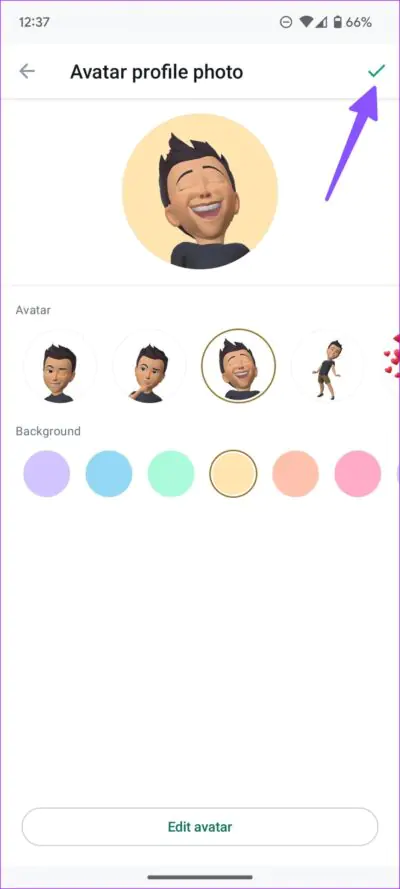 iPhone WhatsApp Avatarı Oluşturun