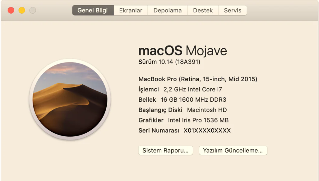 macbook-bilgisayarinizin-modeli-yili-ve-yasini-bulma 2 MacBook Bilgisayarınızın Yılı Modeli ve Yaşını Bulma