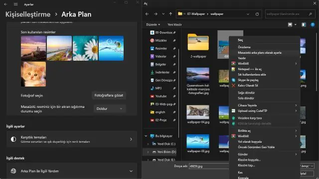 Windows 10 ve 11'de Duvar Kağıdını Otomatik Değiştirme