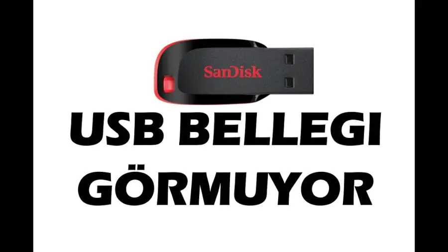 Flash bellek açılmıyor