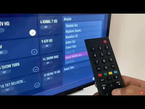 TV de Çocuk Kilidi Nasıl Açılır