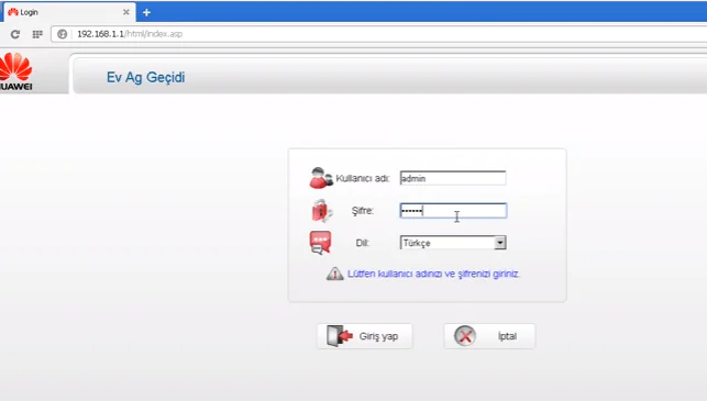 Huawei HG552e USB Disk Bağlama 1