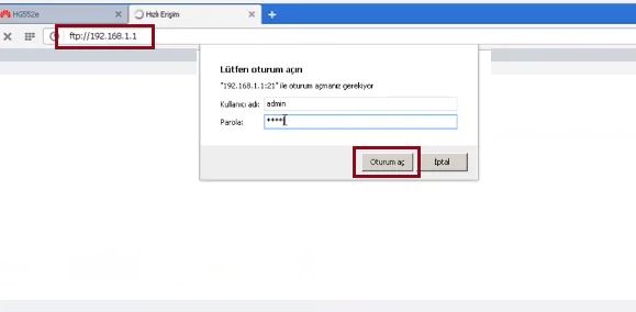 USB Disk Bağlama ve FTP ile Paylaşıma Açma