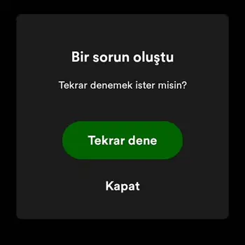 Spotify Jam Çalışmaması Sorunu