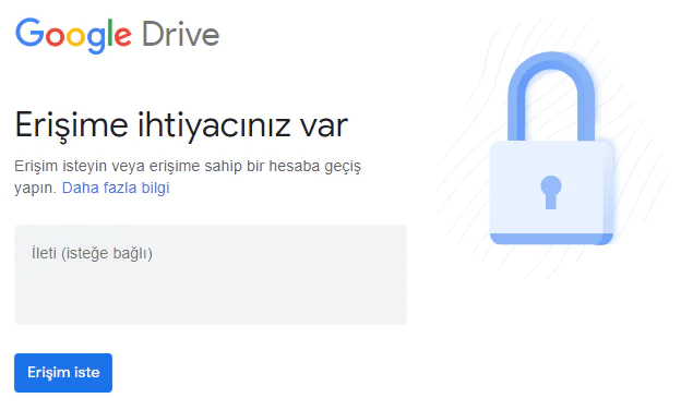 Google Drive dosyaları
