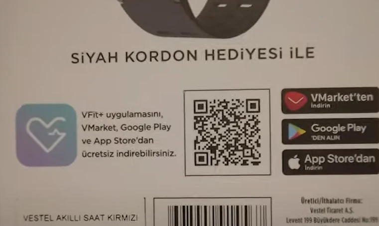 vestel akıllı saat özellikleri