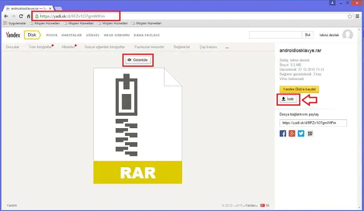 Yandex Disk ile Dosya Depolama ve Paylaşımı Nasıl Yapılır