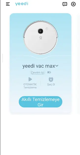 Akıllı Robot Süpürge eşleştirme ayarları