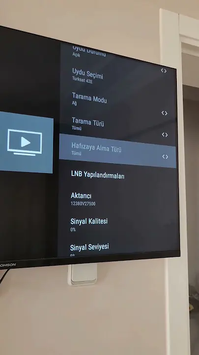 Thamson TV Kanal Tarama Nasıl Yapılır ayarlardan nere giriş yapmam gerekiyor