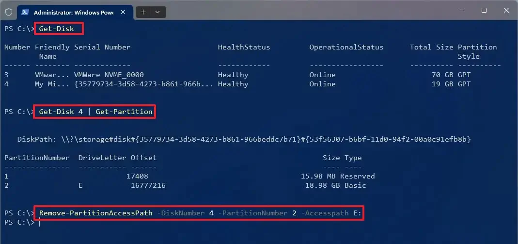 Windows 11'de Sürücü Harfi Nasıl Kaldırılır
